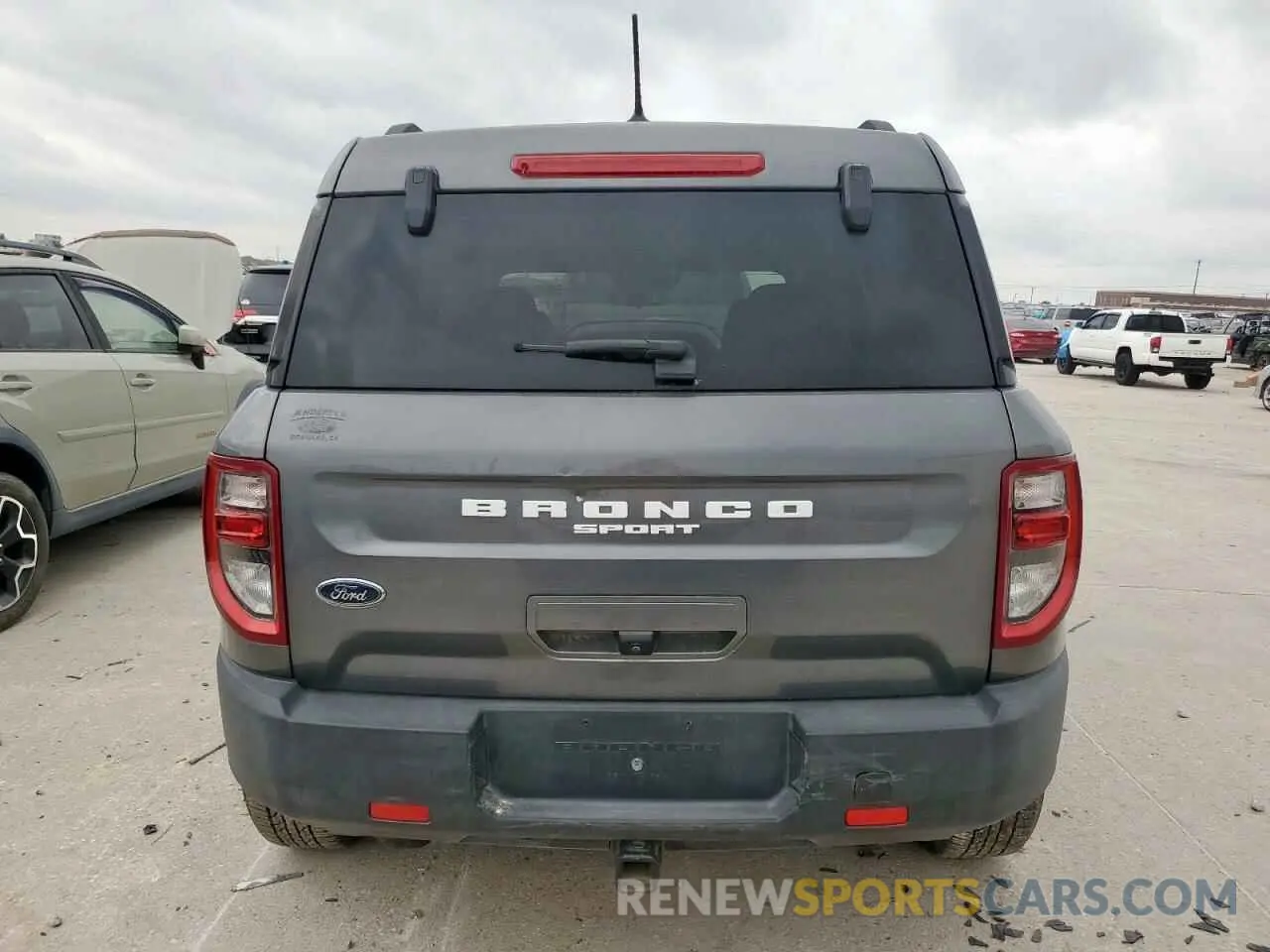 6 fotografías del automóvil dañado 3FMCR9B66MRA10879 FORD BRONCO 2021