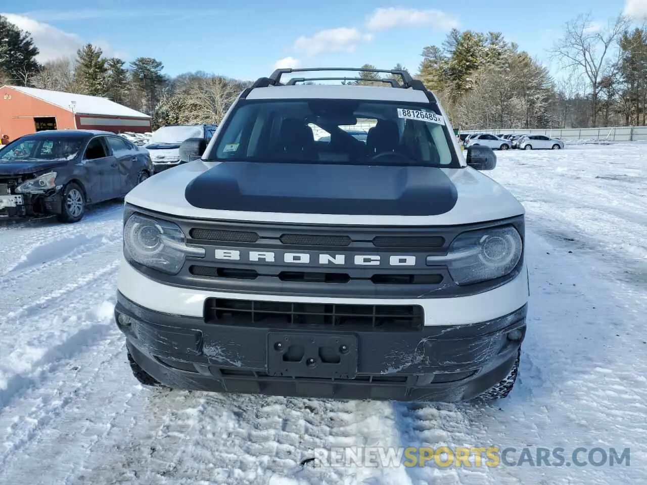 5 fotografías del automóvil dañado 3FMCR9B66MRA21204 FORD BRONCO 2021