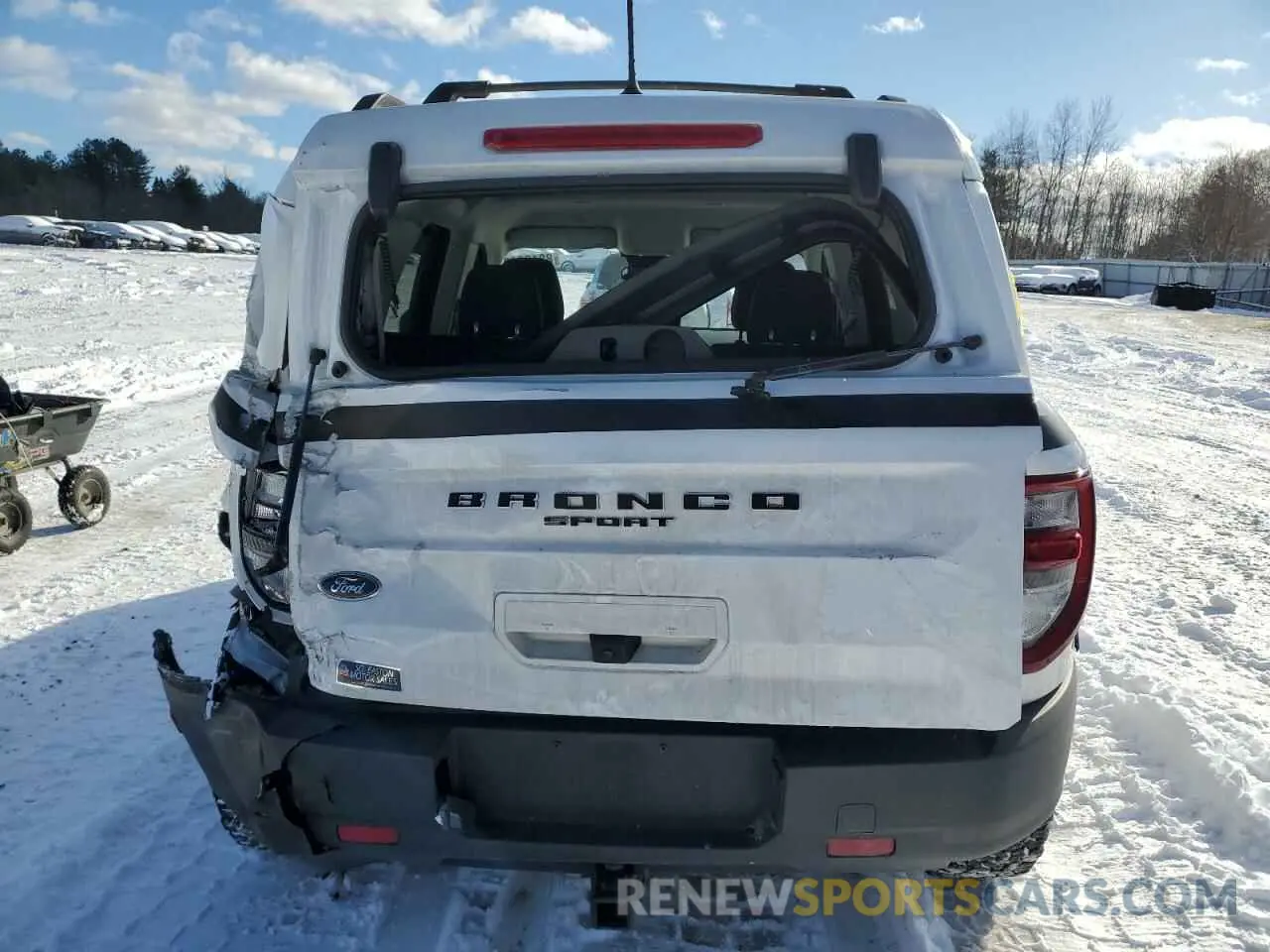 6 fotografías del automóvil dañado 3FMCR9B66MRA21204 FORD BRONCO 2021