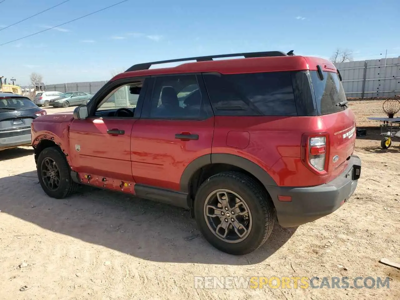 2 fotografías del automóvil dañado 3FMCR9B66MRA94833 FORD BRONCO 2021