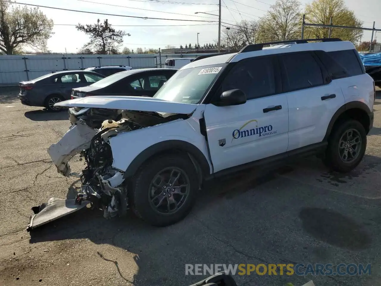 1 fotografías del automóvil dañado 3FMCR9B67MRA70329 FORD BRONCO 2021