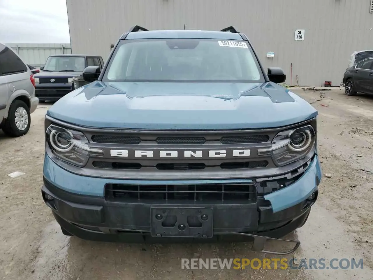 5 fotografías del automóvil dañado 3FMCR9B67MRA70623 FORD BRONCO 2021