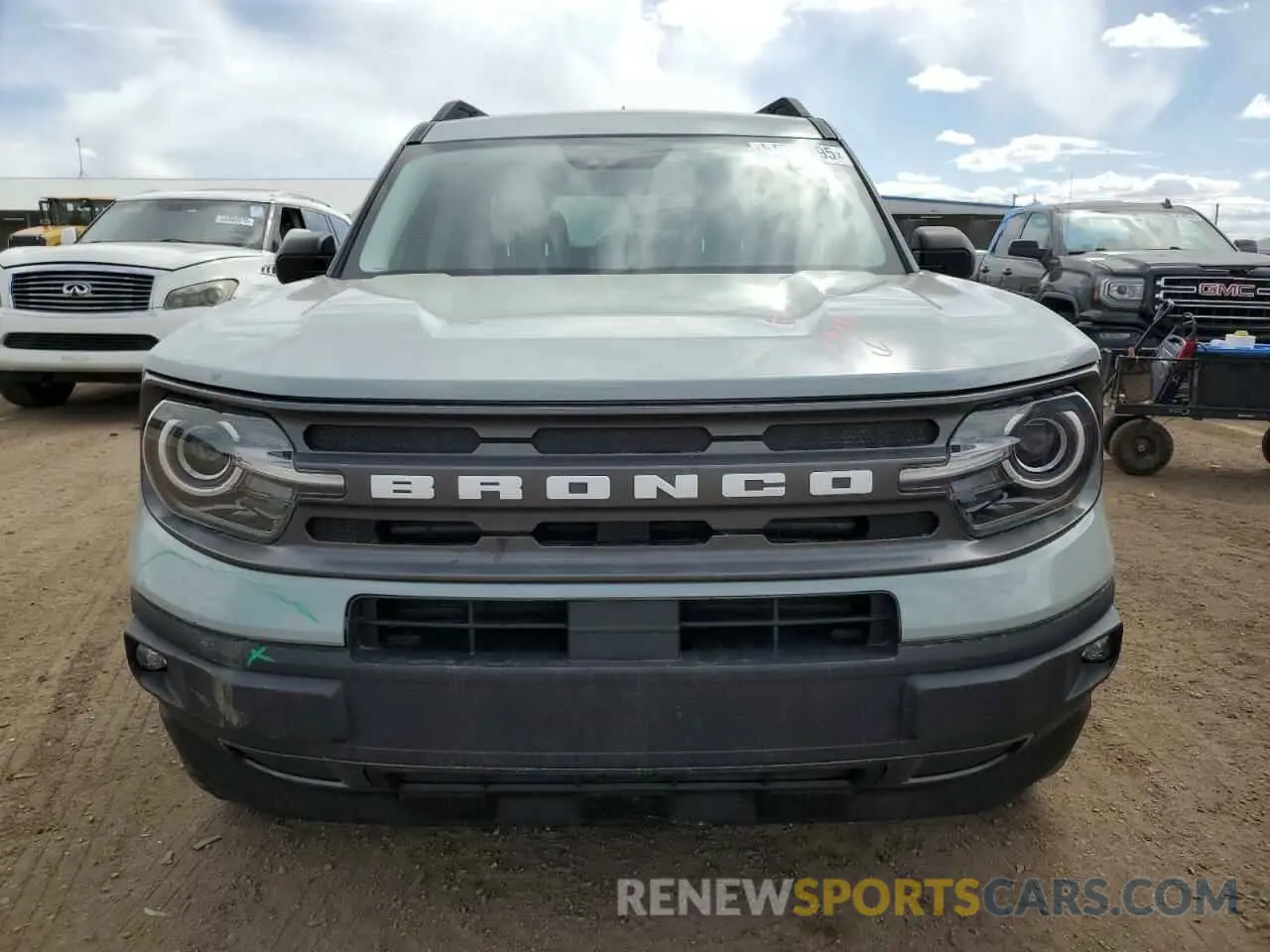 5 fotografías del automóvil dañado 3FMCR9B67MRB12921 FORD BRONCO 2021