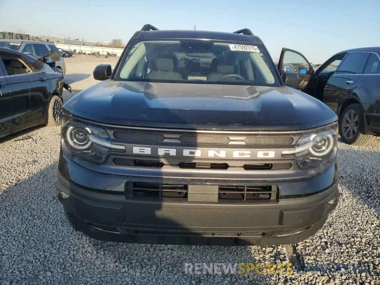 5 fotografías del automóvil dañado 3FMCR9B68MRA09684 FORD BRONCO 2021