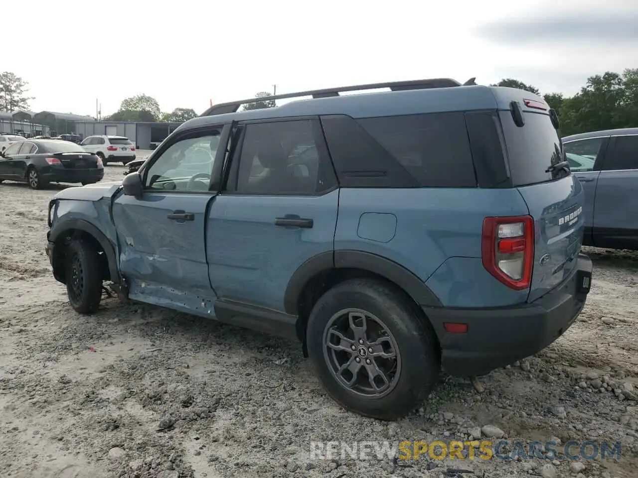 2 fotografías del automóvil dañado 3FMCR9B68MRA77094 FORD BRONCO 2021