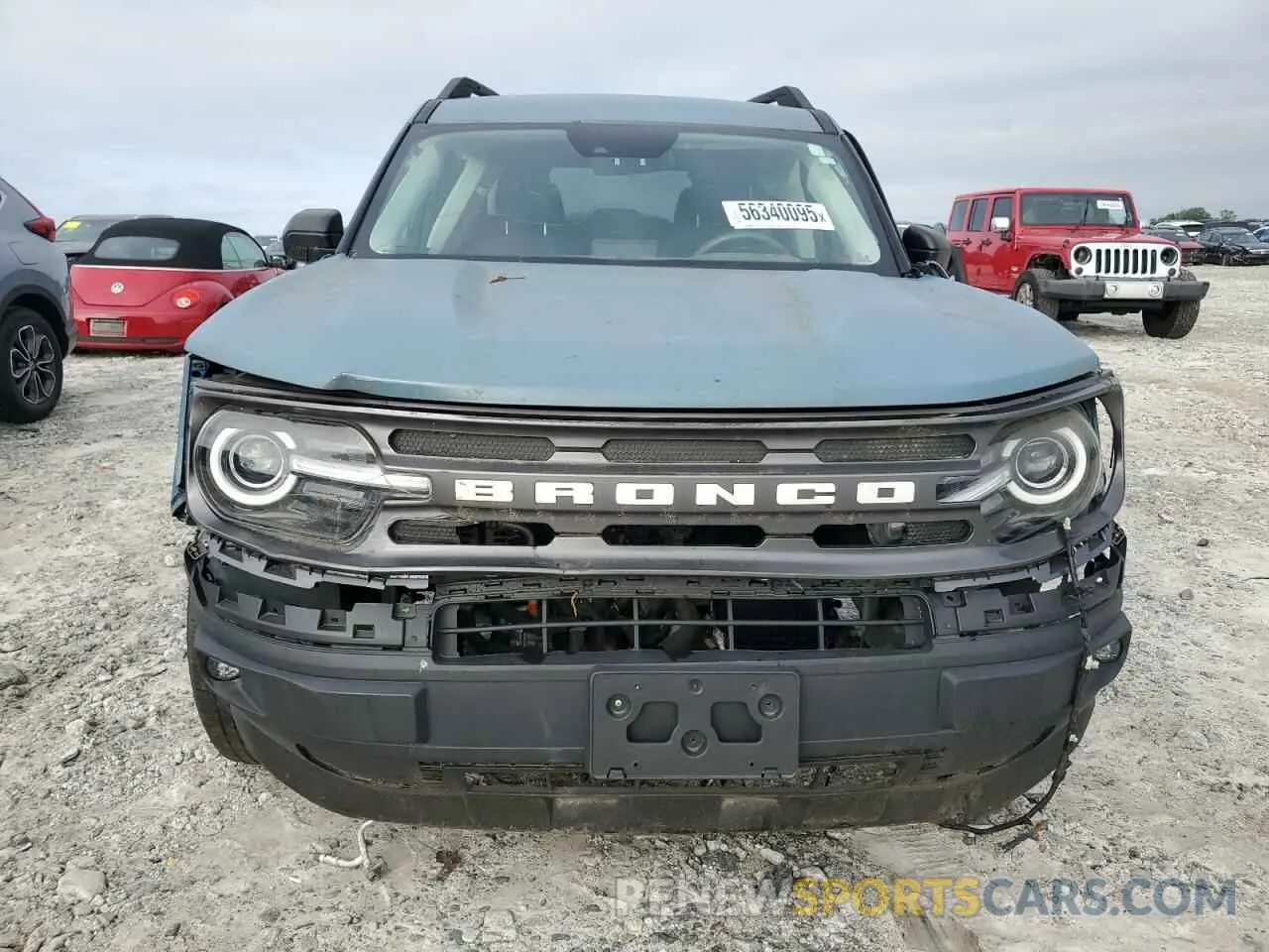 5 fotografías del automóvil dañado 3FMCR9B68MRA77094 FORD BRONCO 2021