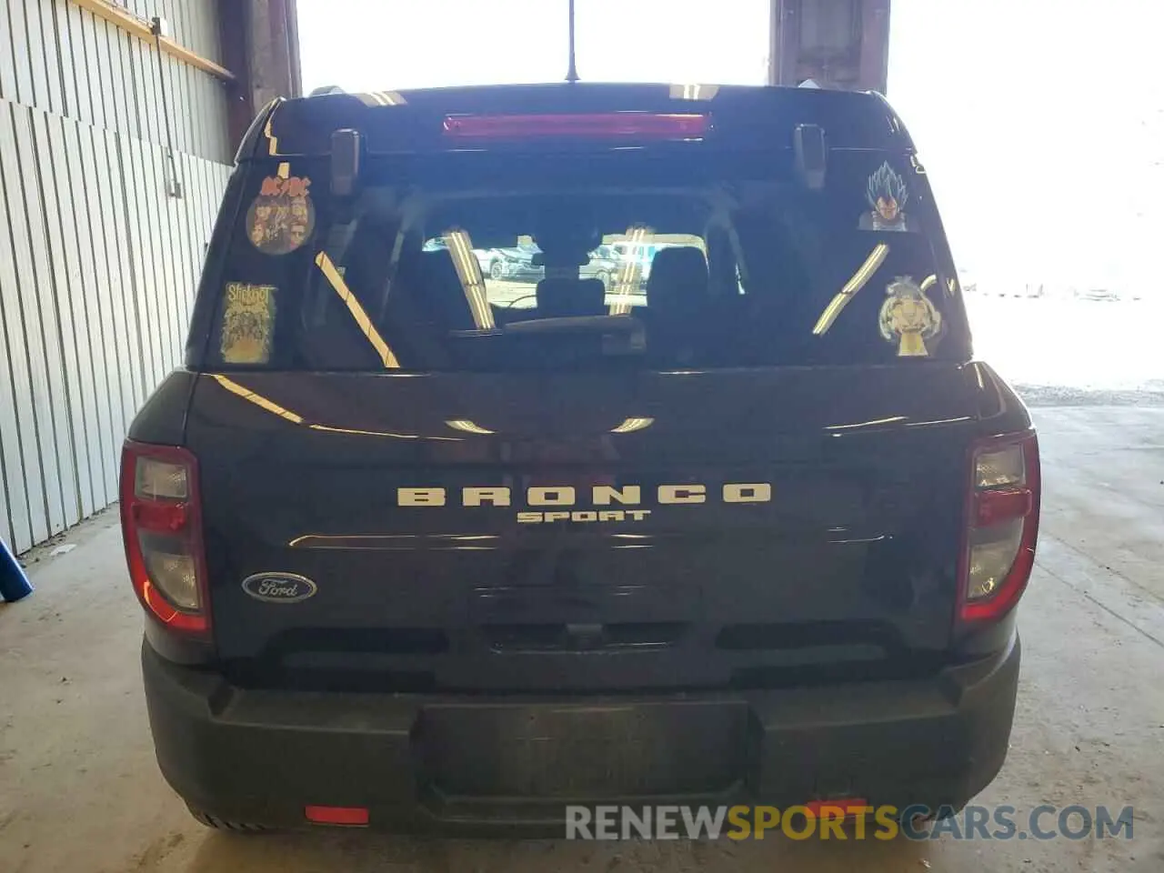 6 fotografías del automóvil dañado 3FMCR9B68MRB01846 FORD BRONCO 2021