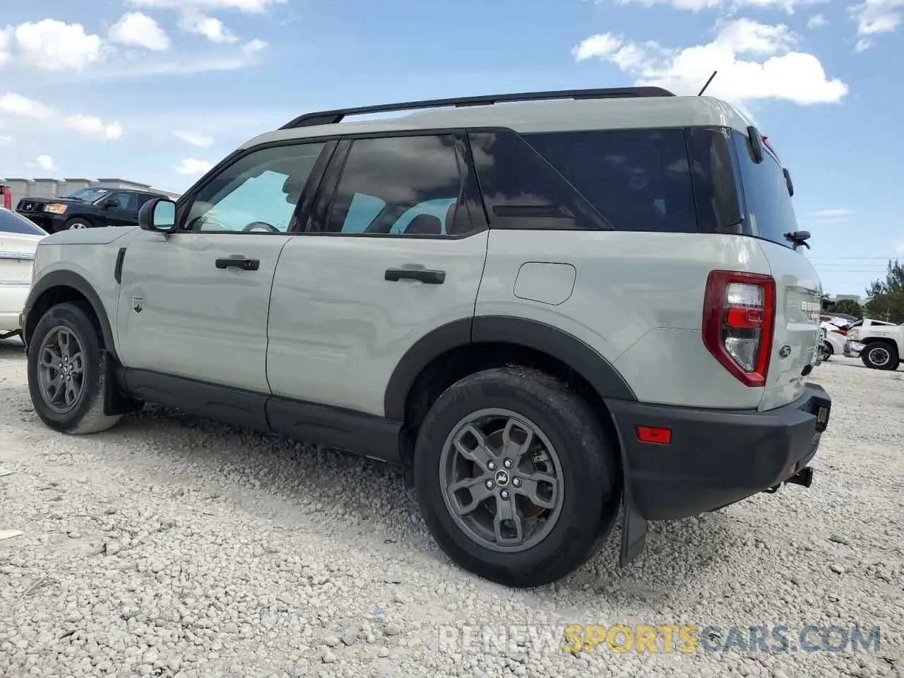 2 fotografías del automóvil dañado 3FMCR9B69MRA15509 FORD BRONCO 2021