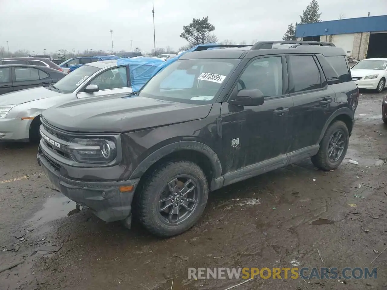 1 fotografías del automóvil dañado 3FMCR9B69MRA28843 FORD BRONCO 2021