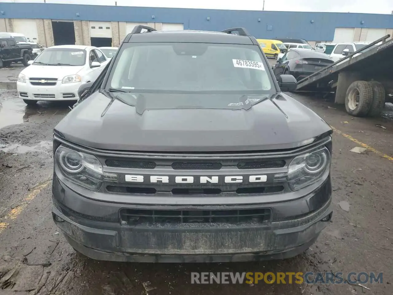 5 fotografías del automóvil dañado 3FMCR9B69MRA28843 FORD BRONCO 2021