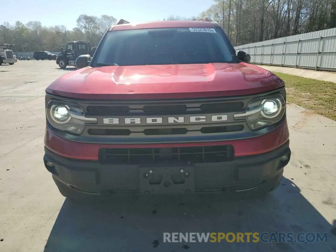 5 fotografías del automóvil dañado 3FMCR9B69MRA59395 FORD BRONCO 2021