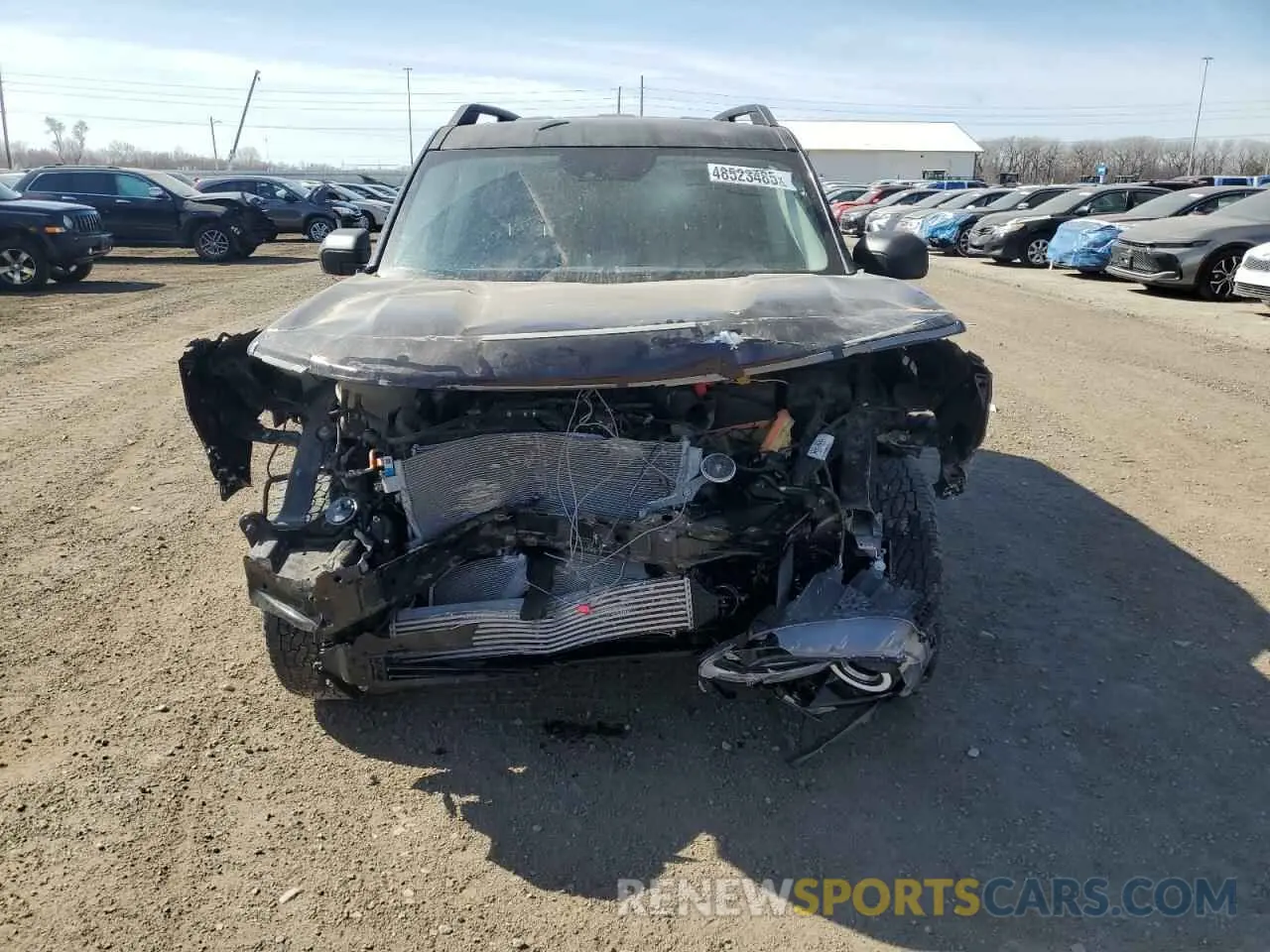 5 fotografías del automóvil dañado 3FMCR9B69MRA97550 FORD BRONCO 2021