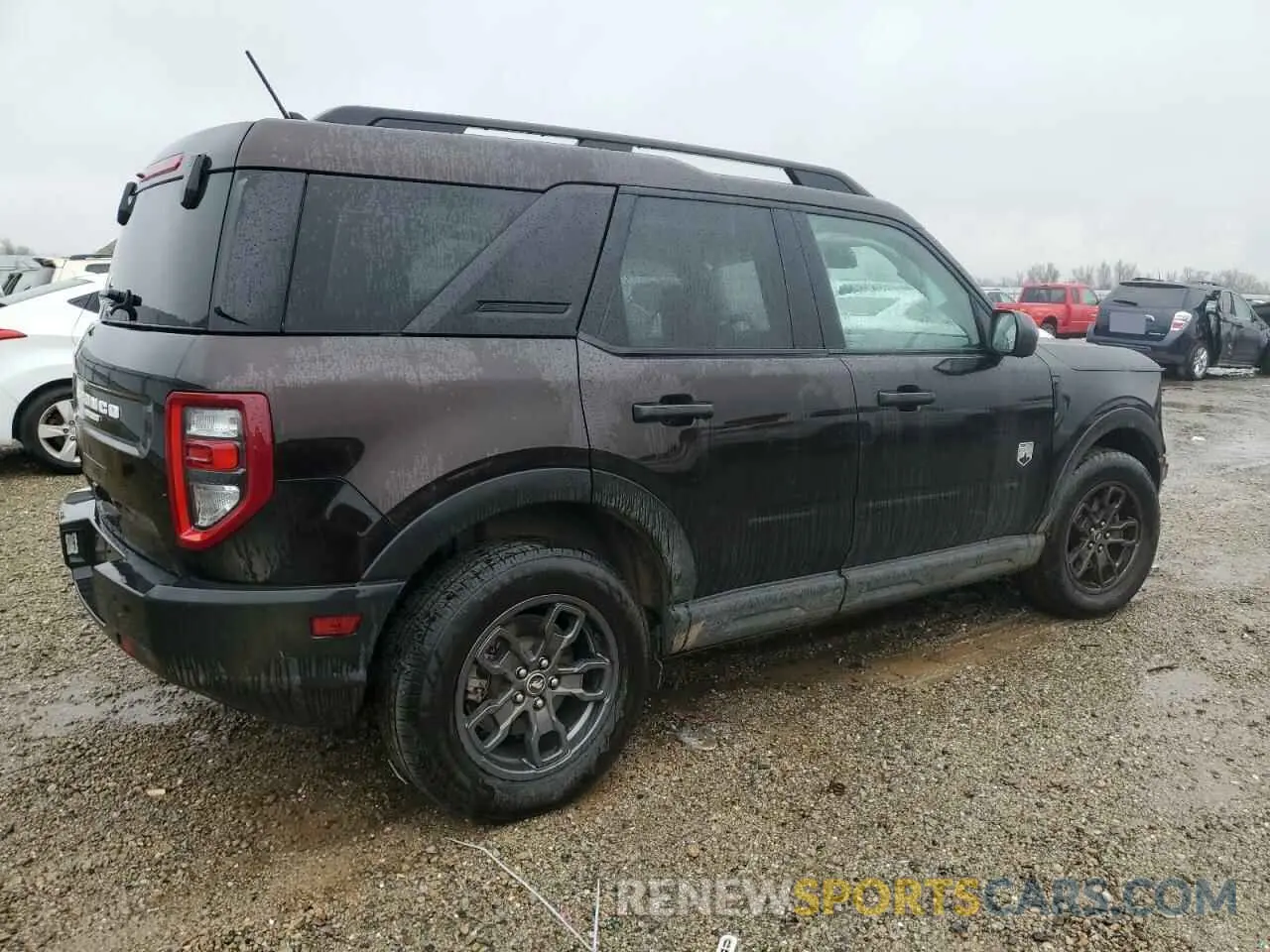 3 fotografías del automóvil dañado 3FMCR9B69MRB04593 FORD BRONCO 2021