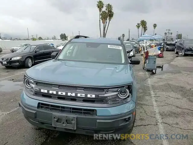 11 fotografías del automóvil dañado 3FMCR9B69MRB20633 FORD BRONCO 2021