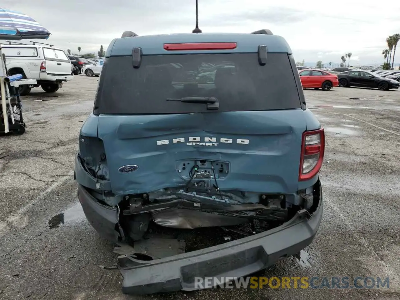 6 fotografías del automóvil dañado 3FMCR9B69MRB20633 FORD BRONCO 2021