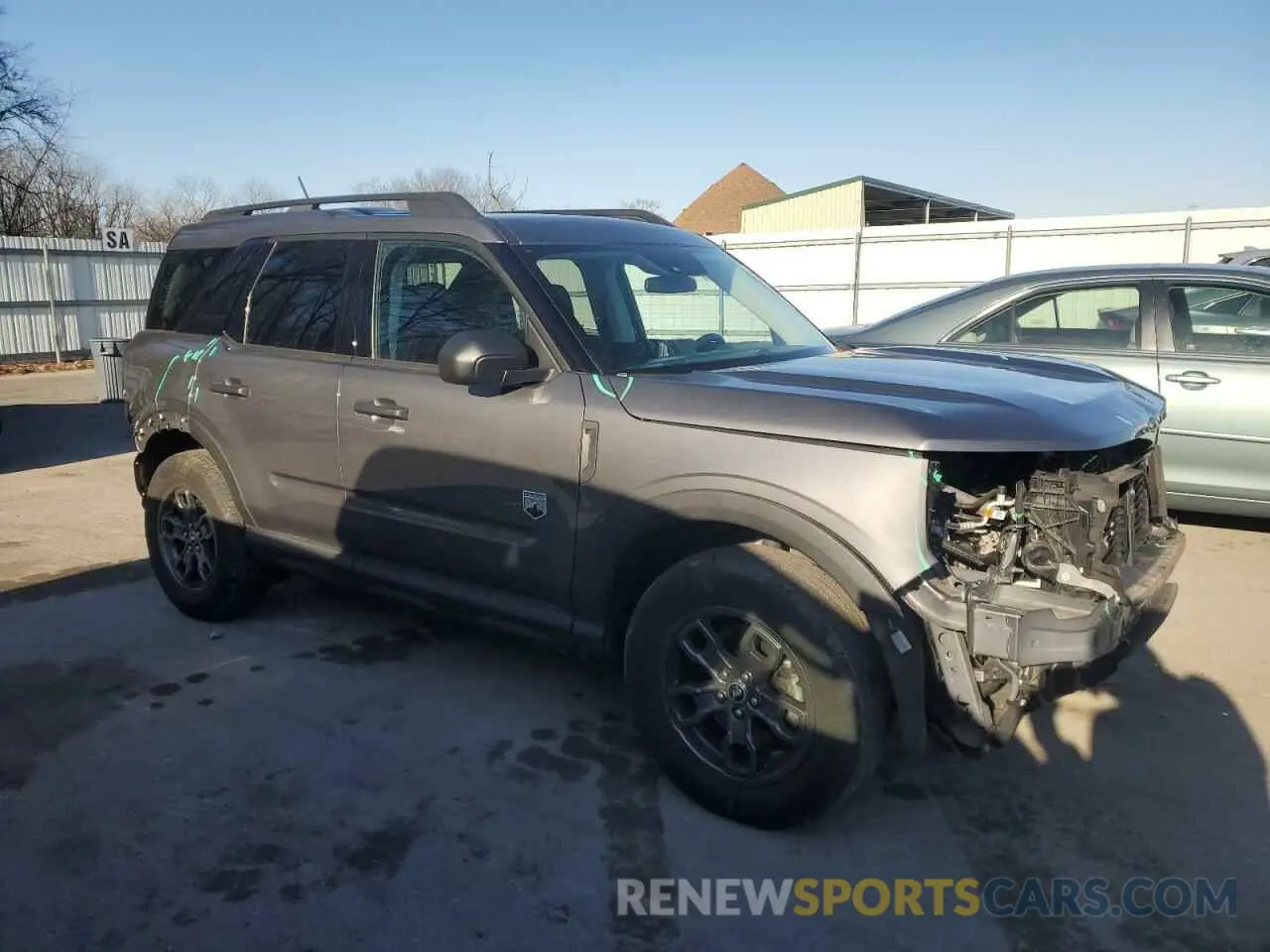4 fotografías del automóvil dañado 3FMCR9B69MRB38940 FORD BRONCO 2021