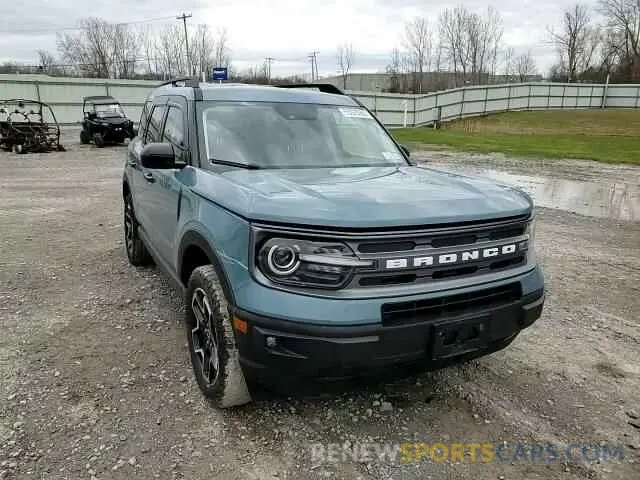 12 fotografías del automóvil dañado 3FMCR9B6XMRA88470 FORD BRONCO 2021