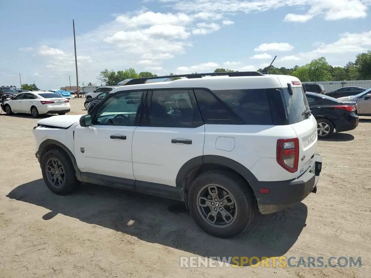 2 fotografías del automóvil dañado 3FMCR9B6XMRB18535 FORD BRONCO 2021