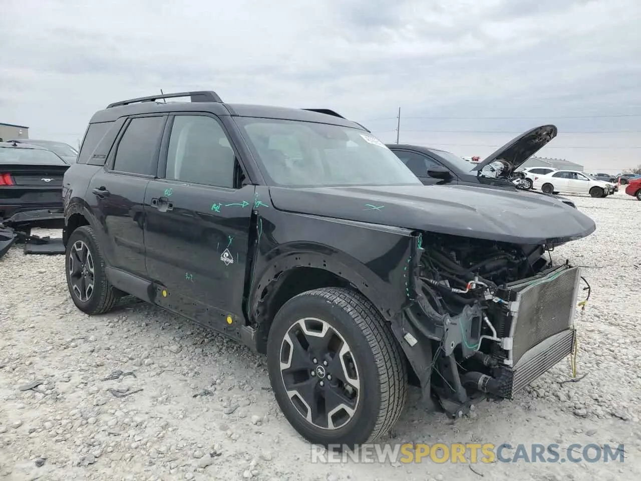 4 fotografías del automóvil dañado 3FMCR9C60MRB09597 FORD BRONCO 2021