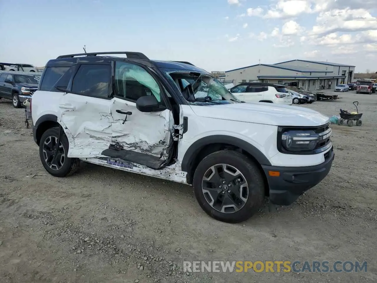 4 fotografías del automóvil dañado 3FMCR9C61MRA01912 FORD BRONCO 2021