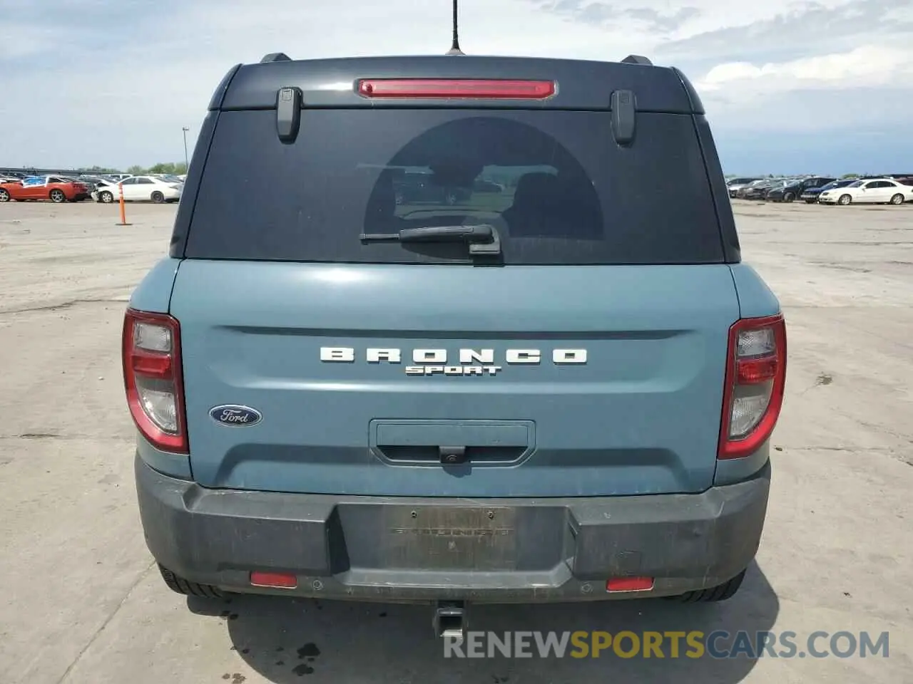 6 fotografías del automóvil dañado 3FMCR9C61MRA45473 FORD BRONCO 2021