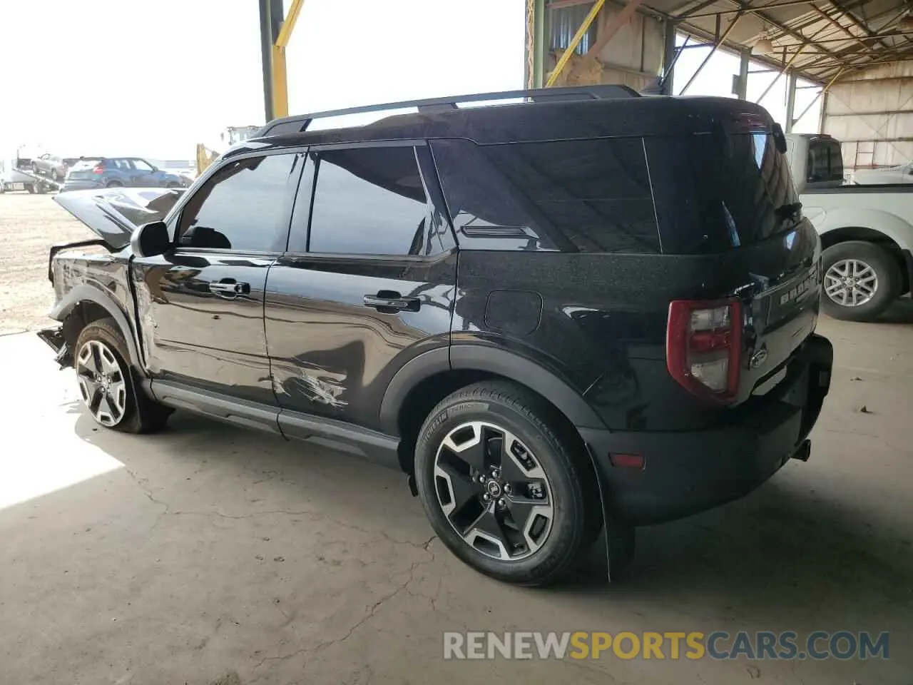 2 fotografías del automóvil dañado 3FMCR9C61MRB15330 FORD BRONCO 2021