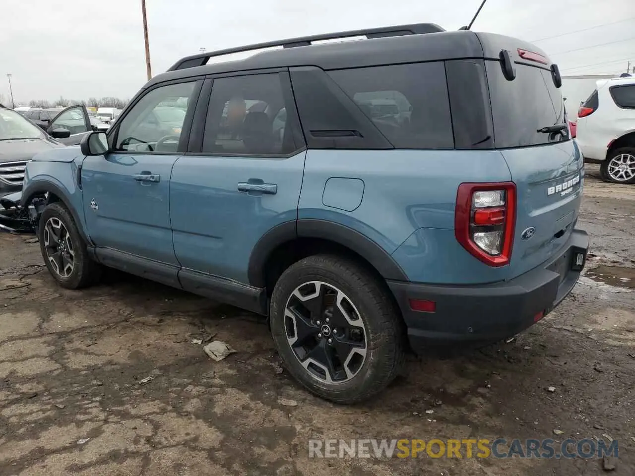 2 fotografías del automóvil dañado 3FMCR9C62MRA35258 FORD BRONCO 2021
