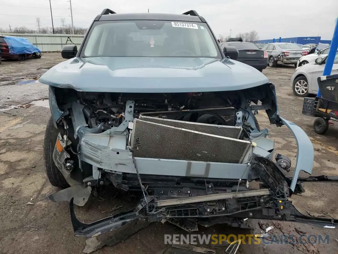 5 fotografías del automóvil dañado 3FMCR9C62MRA35258 FORD BRONCO 2021