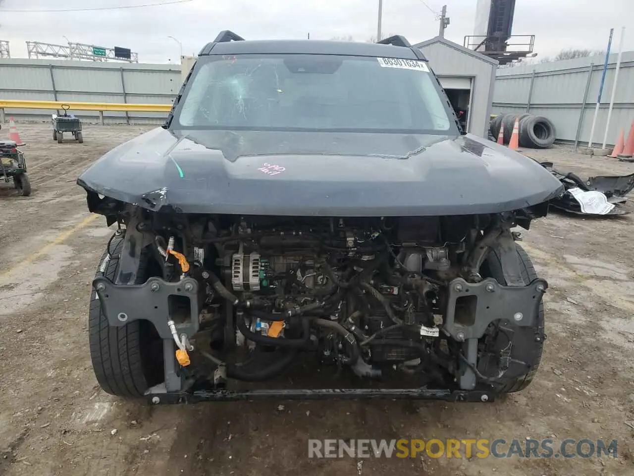 5 fotografías del automóvil dañado 3FMCR9C62MRA66378 FORD BRONCO 2021