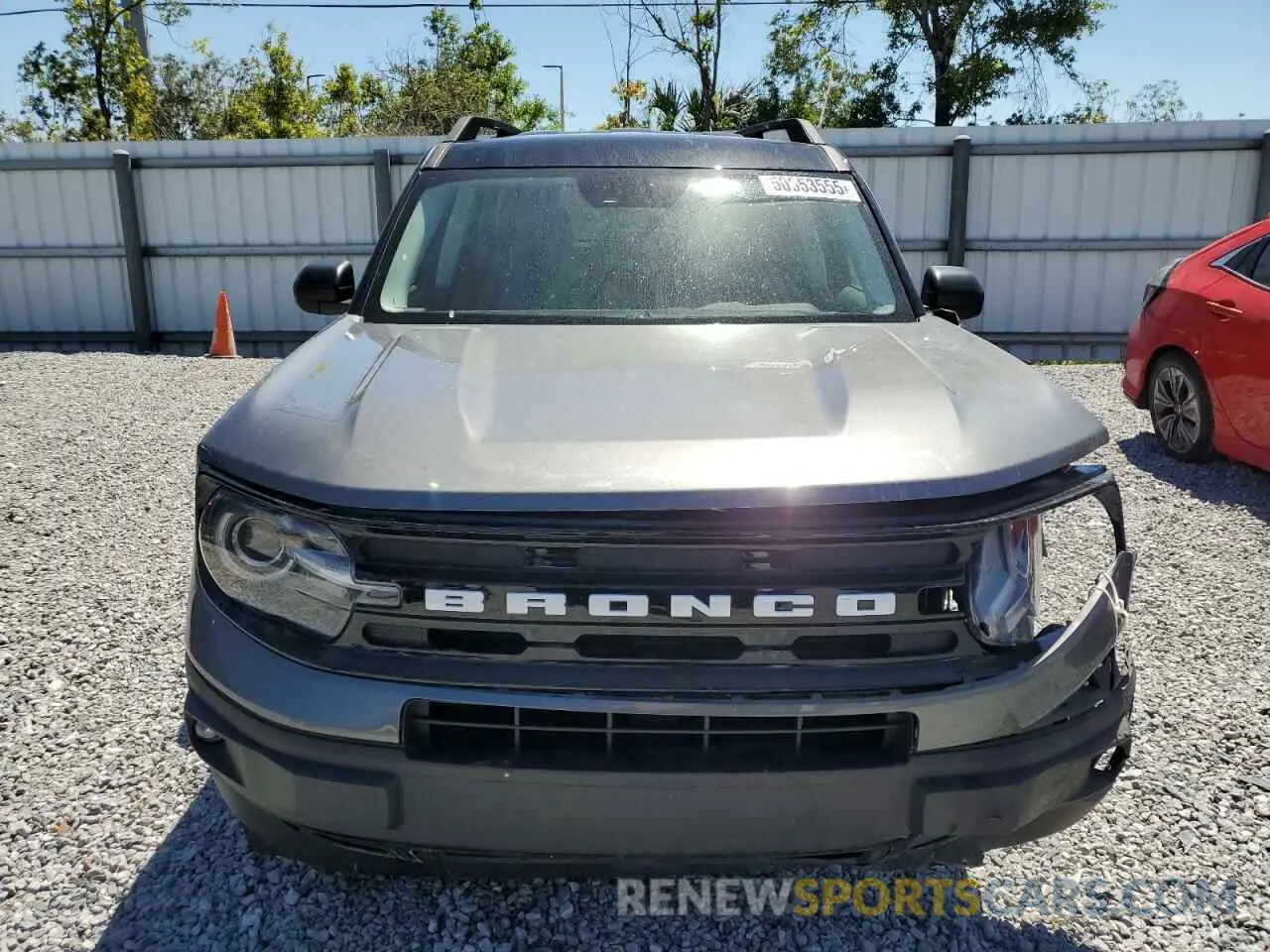5 fotografías del automóvil dañado 3FMCR9C62MRB03753 FORD BRONCO 2021