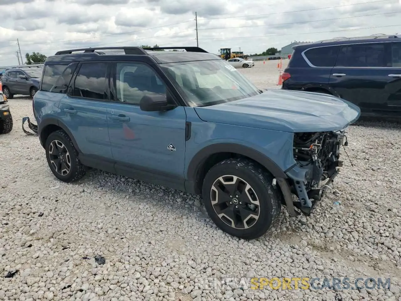 4 fotografías del automóvil dañado 3FMCR9C63MRA02785 FORD BRONCO 2021
