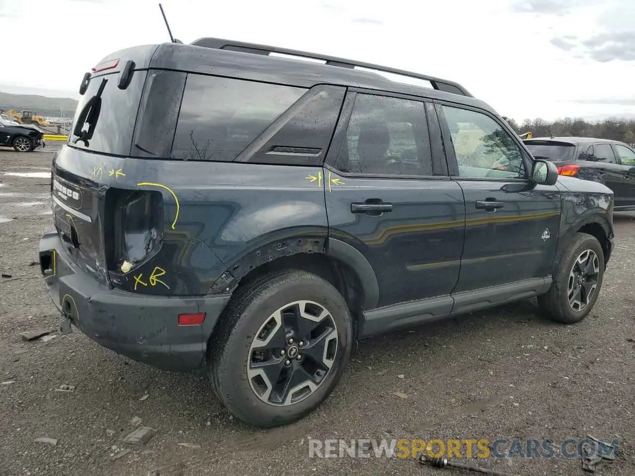 3 fotografías del automóvil dañado 3FMCR9C63MRB39368 FORD BRONCO 2021