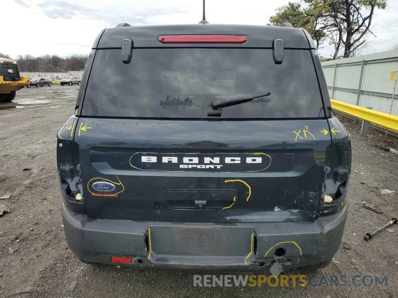 6 fotografías del automóvil dañado 3FMCR9C63MRB39368 FORD BRONCO 2021