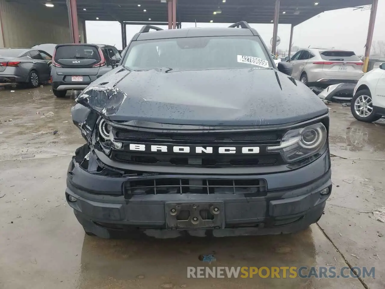 5 fotografías del automóvil dañado 3FMCR9C64MRA75065 FORD BRONCO 2021