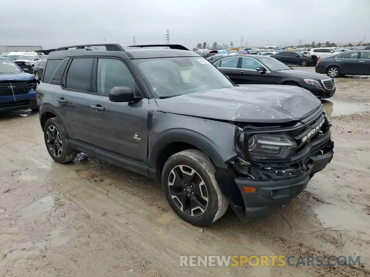 4 fotografías del automóvil dañado 3FMCR9C65MRA05462 FORD BRONCO 2021