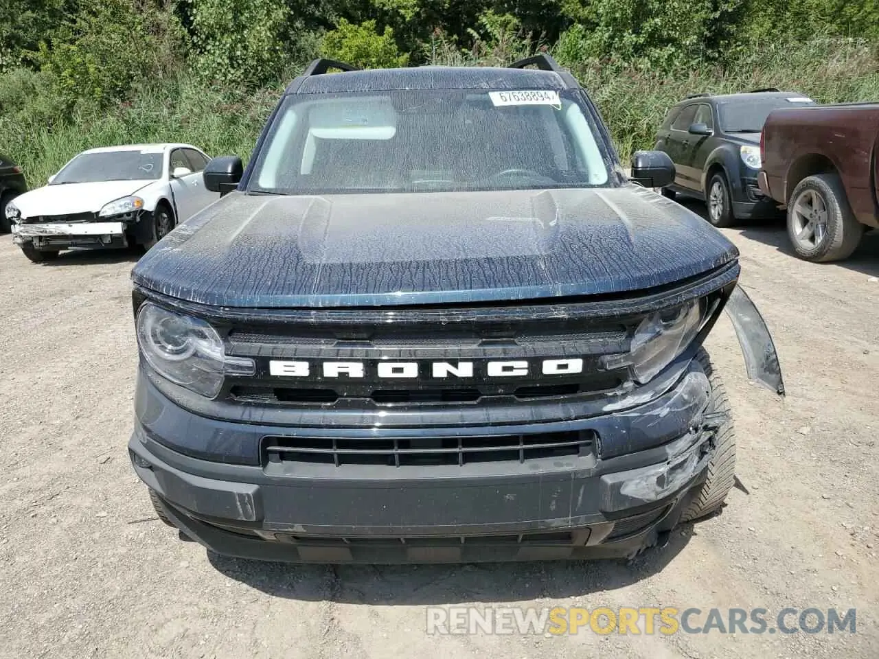 5 fotografías del automóvil dañado 3FMCR9C66MRB07482 FORD BRONCO 2021