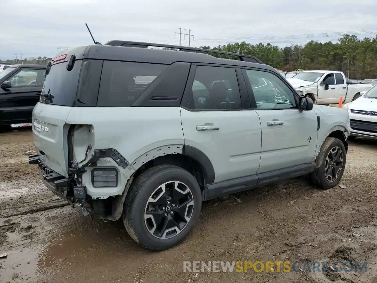3 fotografías del automóvil dañado 3FMCR9C67MRA79434 FORD BRONCO 2021