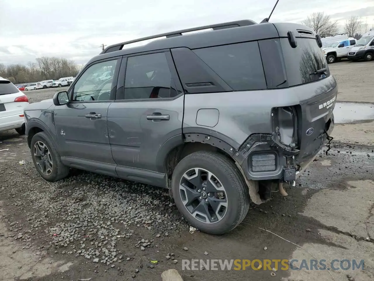 2 fotografías del automóvil dañado 3FMCR9C68MRA88031 FORD BRONCO 2021