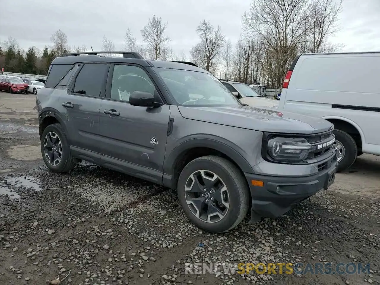 4 fotografías del automóvil dañado 3FMCR9C68MRA88031 FORD BRONCO 2021