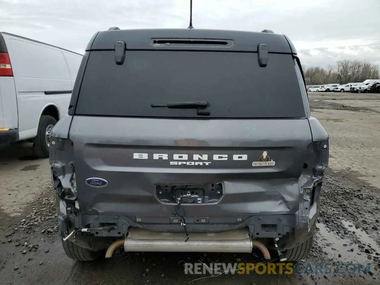 6 fotografías del automóvil dañado 3FMCR9C68MRA88031 FORD BRONCO 2021