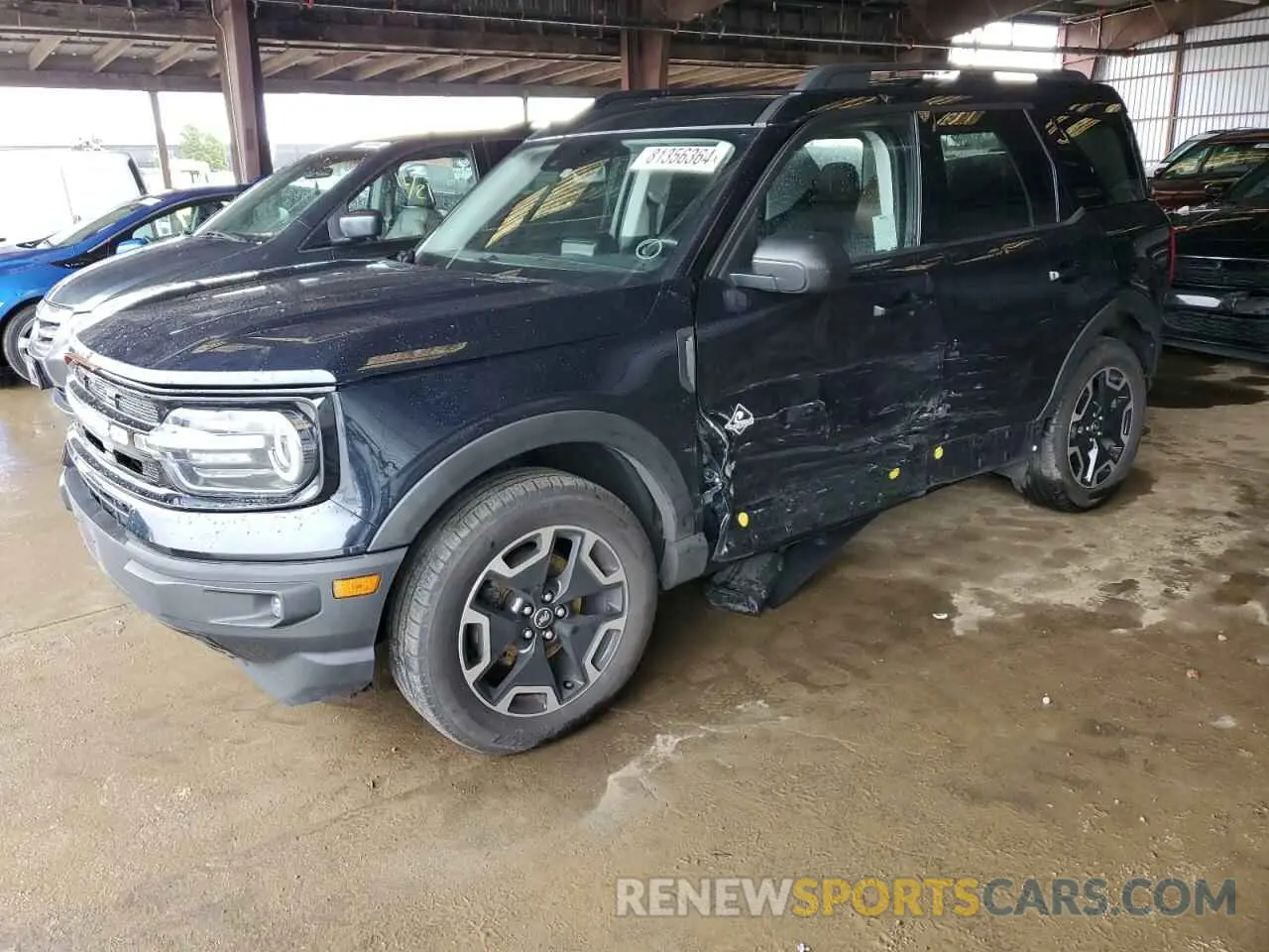 1 fotografías del automóvil dañado 3FMCR9C6XMRB11051 FORD BRONCO 2021