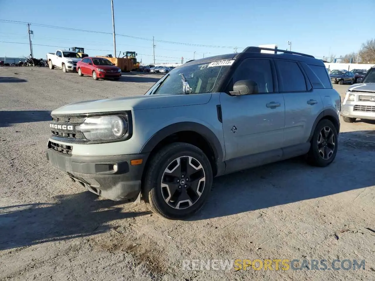 1 fotografías del automóvil dañado 3FMCR9C6XMRB13866 FORD BRONCO 2021