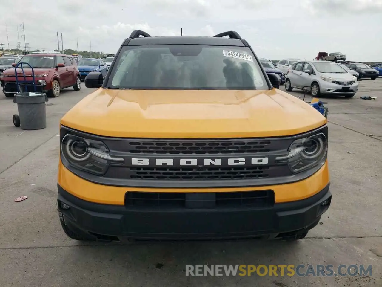 5 fotografías del automóvil dañado 3FMCR9D90MRA78327 FORD BRONCO 2021