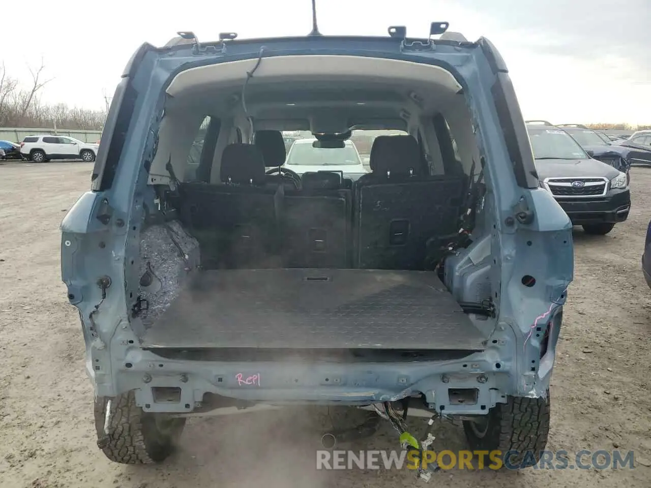 6 fotografías del automóvil dañado 3FMCR9D91MRB06300 FORD BRONCO 2021