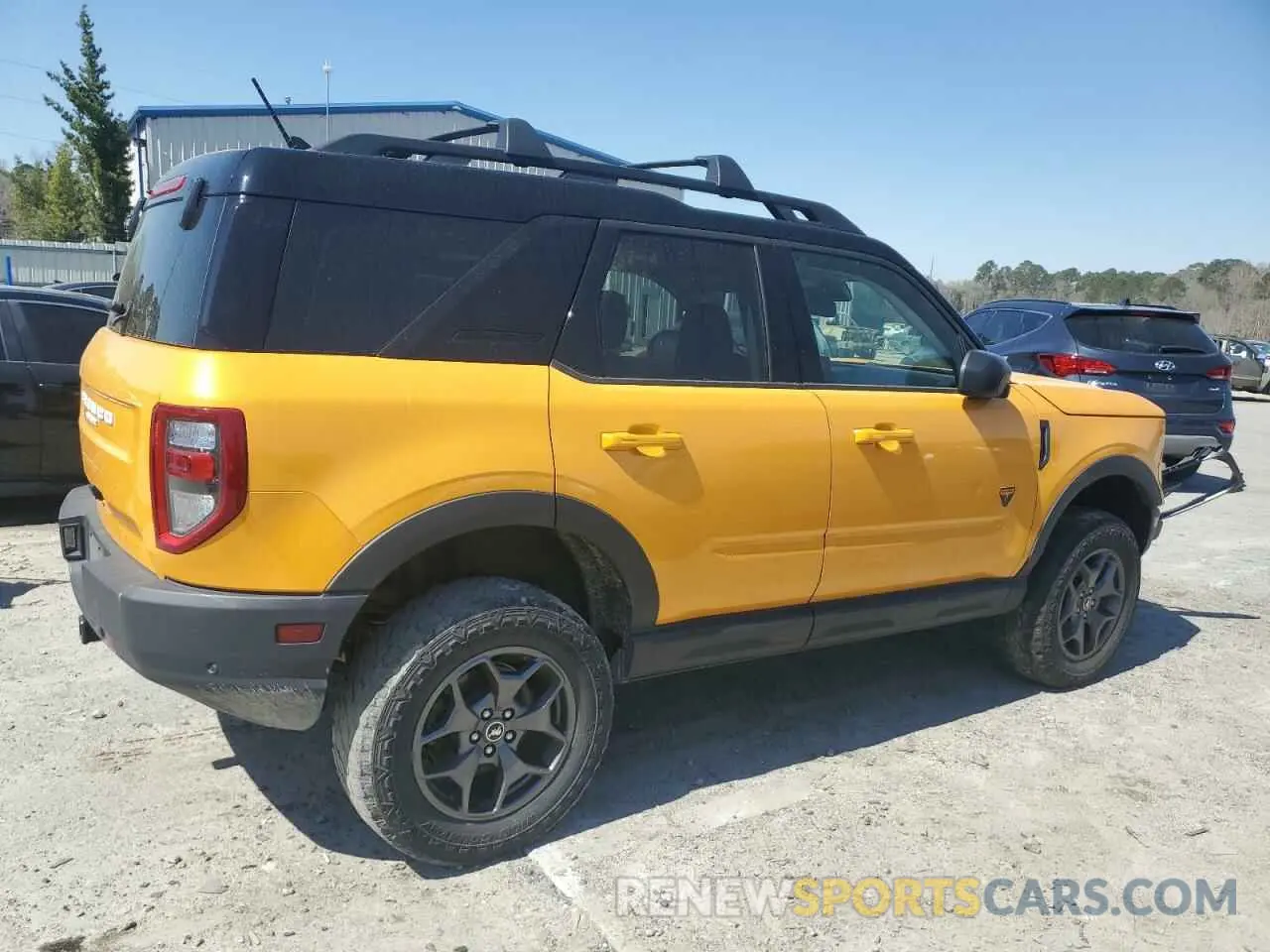 3 fotografías del automóvil dañado 3FMCR9D91MRB06667 FORD BRONCO 2021