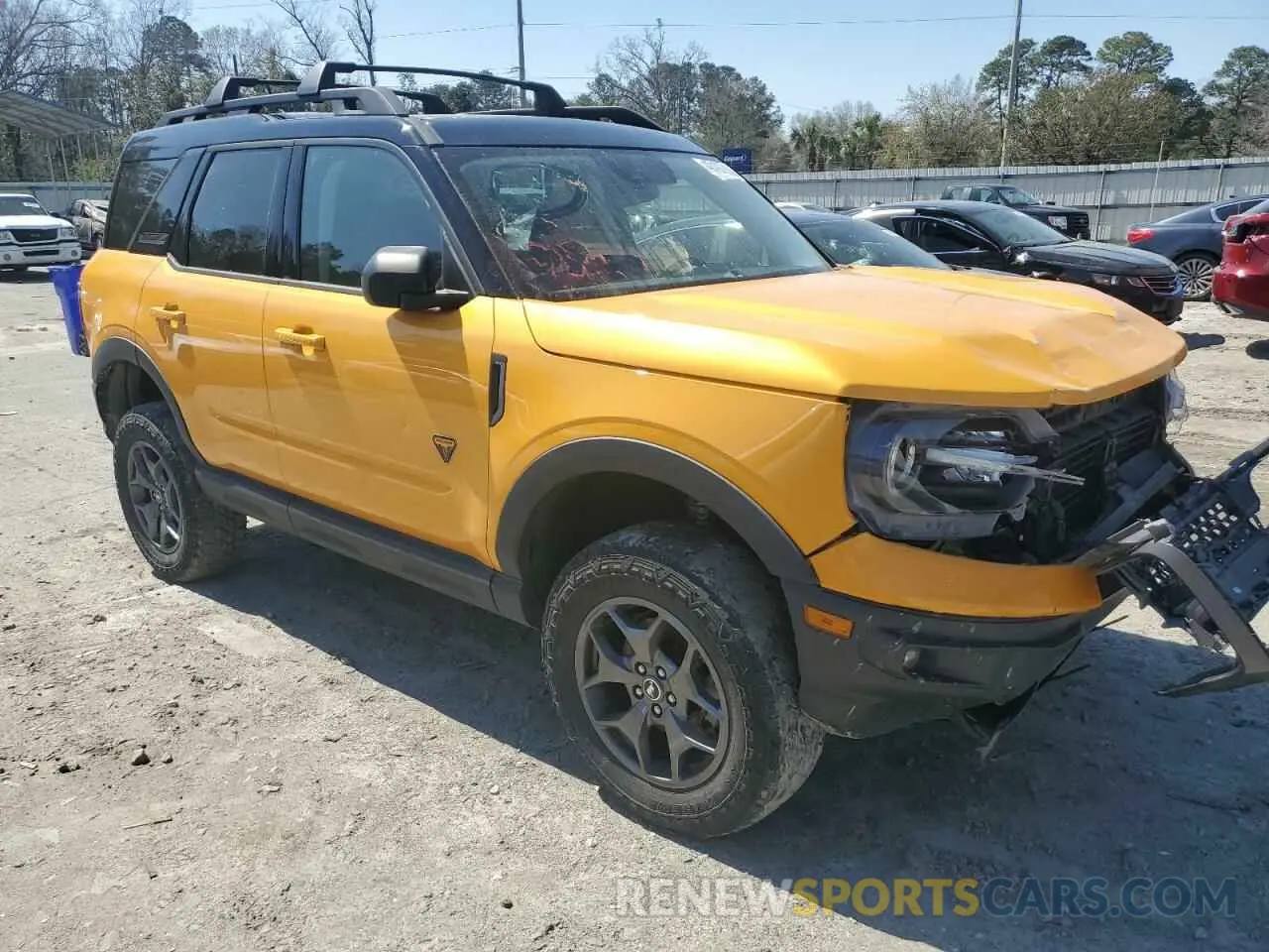 4 fotografías del automóvil dañado 3FMCR9D91MRB06667 FORD BRONCO 2021