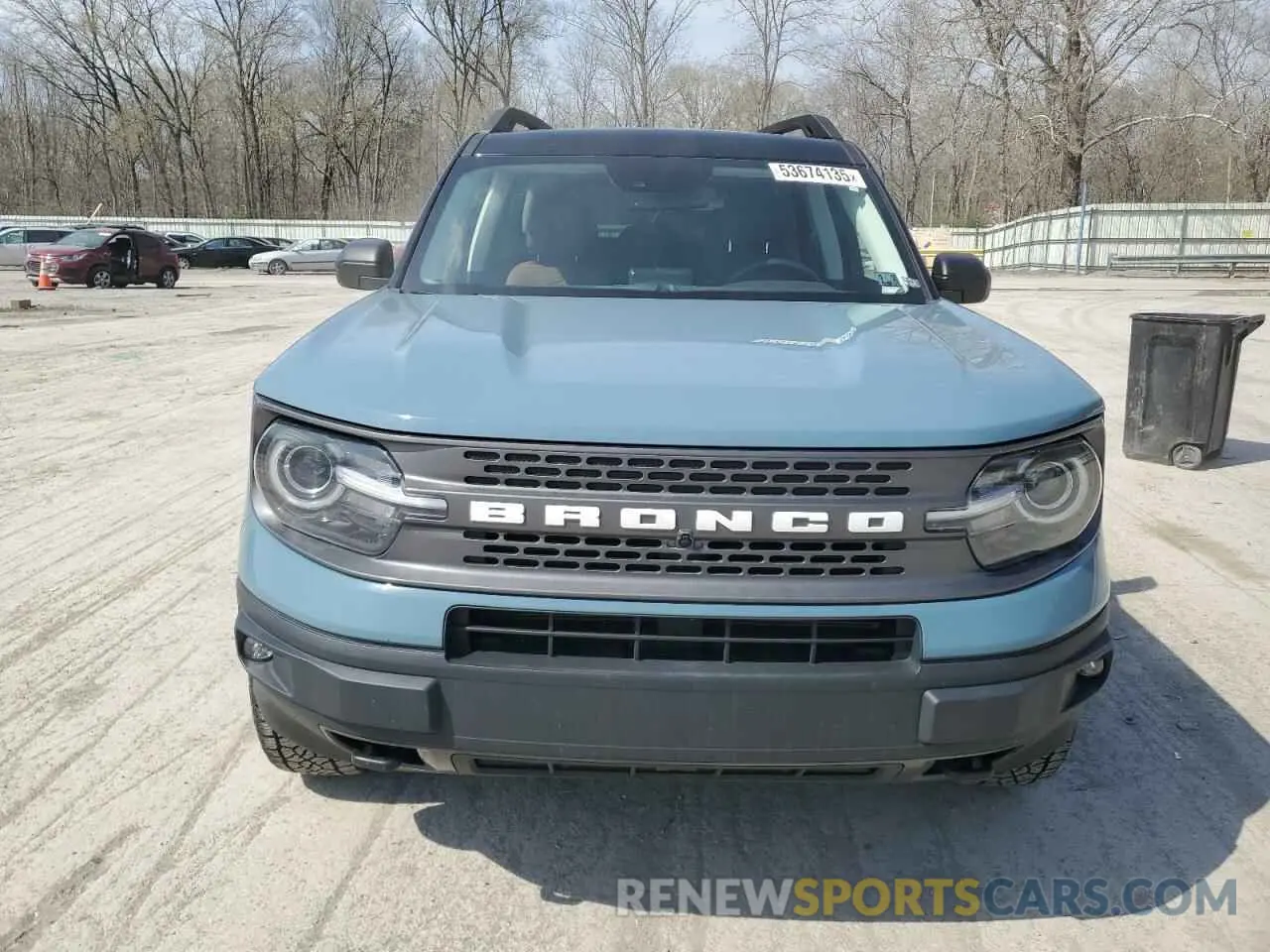 5 fotografías del automóvil dañado 3FMCR9D92MRA00695 FORD BRONCO 2021