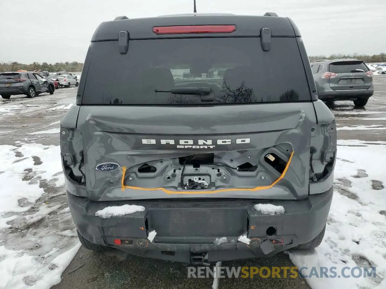 6 fotografías del automóvil dañado 3FMCR9D94MRA78024 FORD BRONCO 2021
