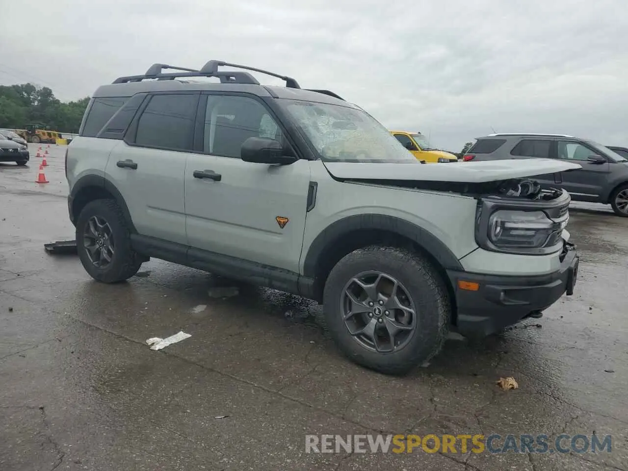 4 fotografías del automóvil dañado 3FMCR9D95MRB32690 FORD BRONCO 2021