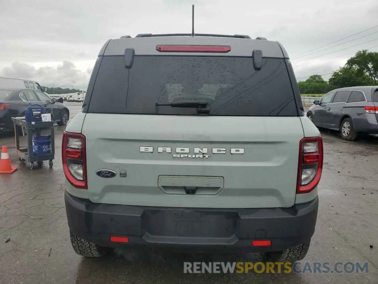 6 fotografías del automóvil dañado 3FMCR9D95MRB32690 FORD BRONCO 2021